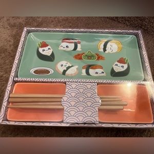 Cute sushi serving tray
